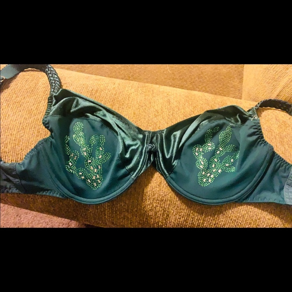 Cactus embellished bralette